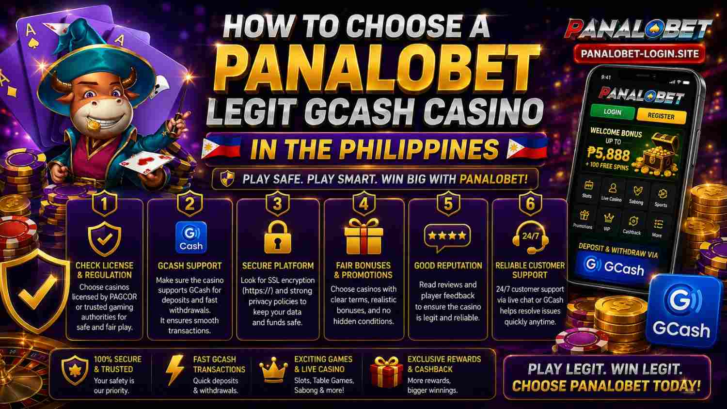How to Choose a Panalobet Legit GCash Casino in the Philippines
