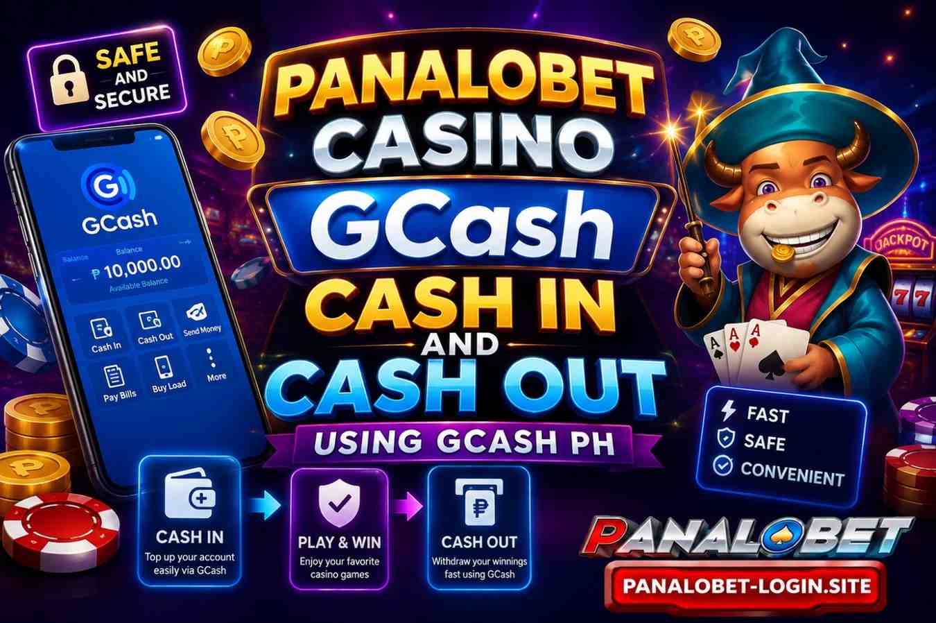 Panalobet Casino GCash Cash In and Cash Out Using GCash PH