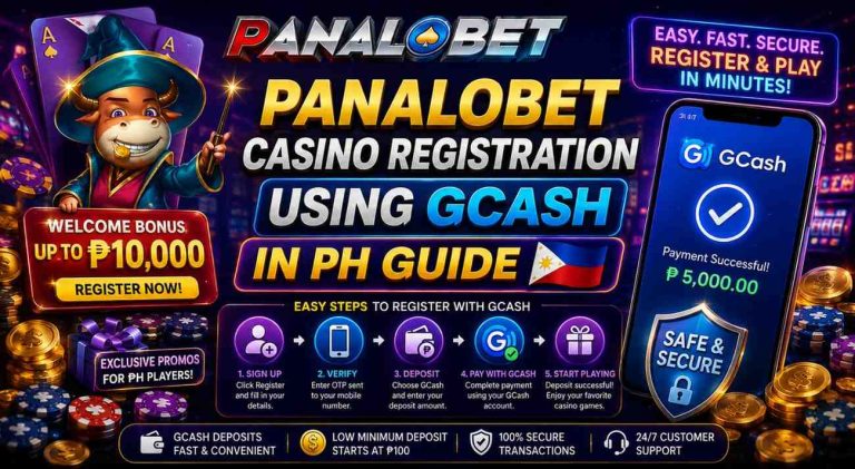 Panalobet Casino Registration Using GCash in PH Guide