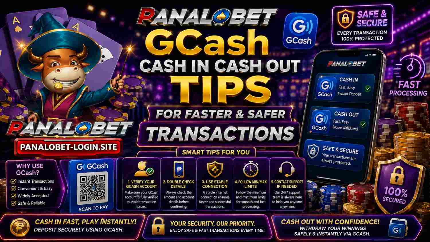 Panalobet GCash Cash In Cash Out Tips for Faster and Safer Transactions