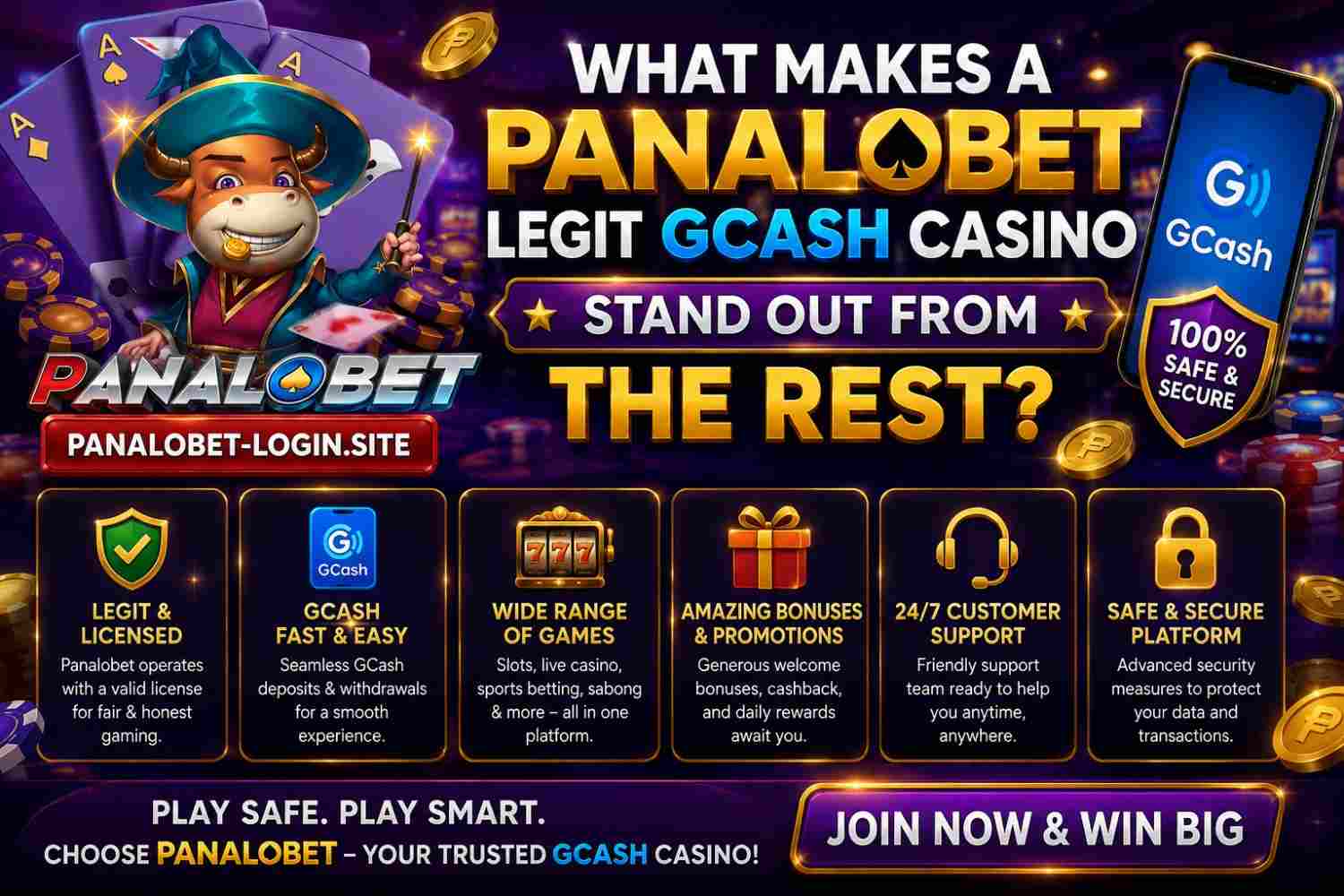 What Makes a Panalobet Legit GCash Casino Stand Out From the Rest?
